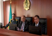 В Шымкенте ликвидаторы Чернобыльской катастрофы встретились со студентами Встреча чернобыльцев со студентами