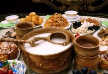 Национальный олимпийский комитет РК заказал повара и юрту из Шымкента для проводов Наурыза стол на Наурыз