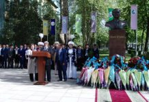 В Шымкенте высший колледж новых технологий назван именем Манапа Утебаева Высший колледж назван именем Манапа Утебаева