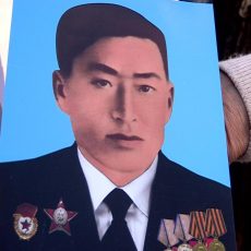 Жители села Айтеки би ЮКО помнят своего фронтовика Сауирбая Капанова Сауирбай Капанов