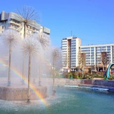 В Шымкенте открыли сезон фонтанов