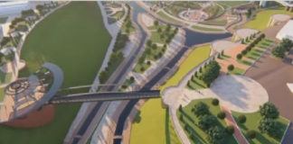 Для создания пешеходной зоны в Шымкенте изъято 96 участков земли Макет развития Шымкента