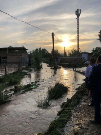 затоп в Кызылжаре