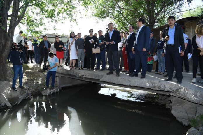 В Шымкенте презентовали работы по реконструкции реки Кошкарата