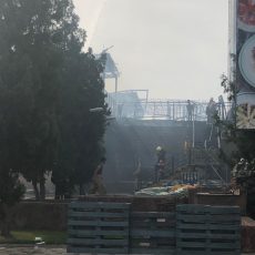В Шымкенте дотла сгорело популярное место отдыха горожан В Шымкенте дотла сгорело популярное место отдыха горожан