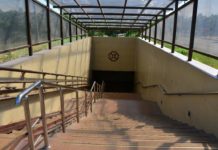 Подземный переход возле Дендропарка приведен в порядок Подземный переход возле Дендропарка