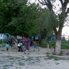 Детскую площадку и благоустроенный двор требуют шымкентцы Детскую площадку и благоустроенный двор требуют шымкентцы