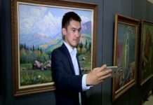 10 тысяч человек провели «Ночь в музее» Шымкента селфи в музее