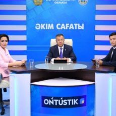 Южноказахстанцы завалили вопросами акима ЮКО во время «Прямого эфира»