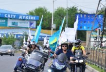 Статус города — миллионника байкеры Шымкента отметили мотопробегом Мотопробег в честь города-миллионника