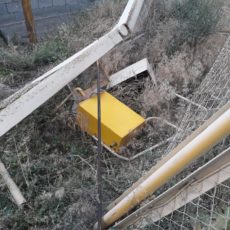 В Шымкенте частный тепловоз снес газопровод