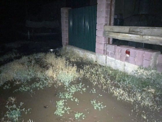В Шымкенте произошло подтопление жилых домов водой из водохранилища
