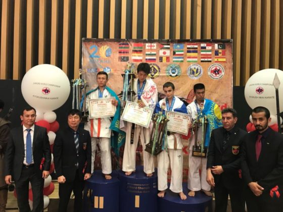 Шесть медалей завоевали шымкентские каратисты Чемпионате мира
