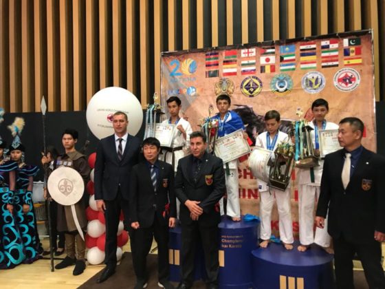 Шесть медалей завоевали шымкентские каратисты Чемпионате мира