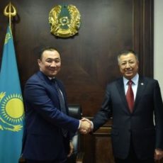 Аким ЮКО и аким Шымкента обратились к горожанам Н. Сауранбаев и Ж. Туймебаев