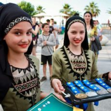 В Грузии завершился первый чемпионат Европы по қазақ күресі