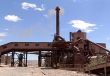 Фабрика по производству барита вновь заработала в Кентау В Кентау заработало производство