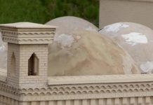 Невидимая сила в Шымкенте портит мини-скульптуры сакральных мест ЮКО этнопарк