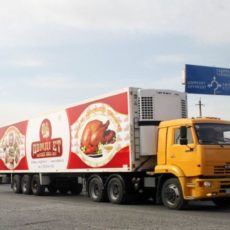 В честь юбилея в Астану из Туркестанской области отправили около 300 тонн продукции