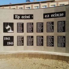 В Шымкенте восстановили разрушенный памятник свинцевикам