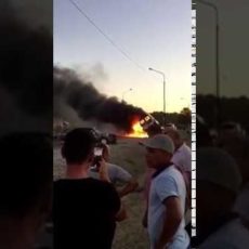 На трассе Туркестан-Кентау произошло страшное ДТП с участием пассажирской «ГАЗели» ДТП со смертельным исходом