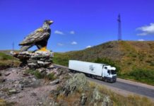 Идет ремонт перевала Куюк, резервной трассы между Жамбылской и Туркестанской областями