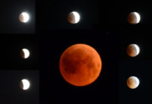 Жители Шымкента дождались космической картинки — «Кровавая Луна»