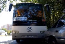 Чтобы попасть из Шымкента в Ташкент, билет на автобус лучше покупать заранее Автобус Шымкент - Ташкент