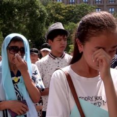 В Шымкенте почтили память Дениса Тена