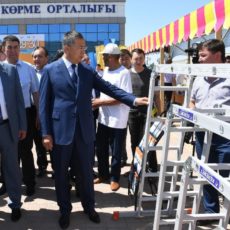 В Туркестанской области прошла ярмарка-выставка лучших товаров