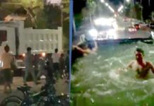 Парни устроили купание в кузове грузовика в Туркестанской области