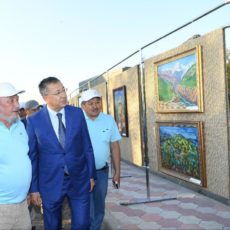 В Туркестанской области подведены итоги международного пленэра «Kaskasu»