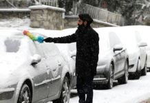 В Турции в разгар туристического сезона выпал снег