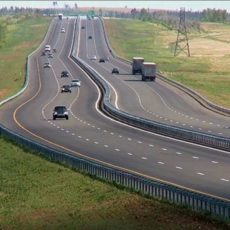 В Казахстане сформировано семь международных автомобильных коридоров трасса