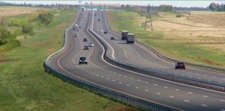 В Туркестане прошли общественные слушания по внедрению безопасной системы «Платные дороги» трасса