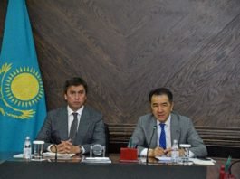 Габидулла Абдрахимов и Бакытжан Сагинтаев