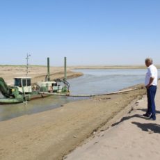В Жетысайском районе усилены меры по профилактике дефицита поливной воды поливная вода