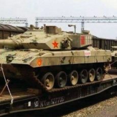 Китайские танки направляются на полигон в России через Казахстан военная техника КНР