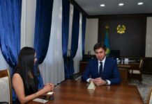 Габидулла Абдрахимов рассказал Наzиме, почему у Шымкента 17-й регион Габидулла Абдрахимов сделал подарок Наzиме