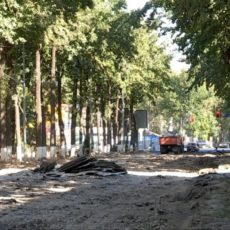 В Шымкенте на улице Бейбитшилик началось строительство городского Арбата строительство Арбата