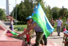 В Шымкенте отмечают День ВДВ