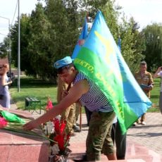 В Шымкенте отмечают День ВДВ