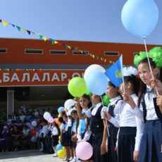 В Сарыагашском районе открыли две новые школы