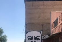 Граффити с изображением Абая появилось в Шымкенте