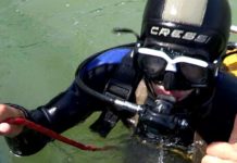 Один день из жизни спасателя-водолаза в Шымкенте