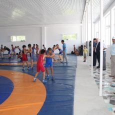 В Ленгере открыли новый спорткомплекс
