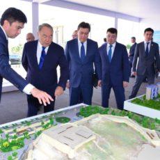 Нурсултан Назарбаев ознакомился с планами дальнейшего развития Шымкента Назарбаев