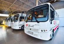 В Шымкенте можно отследить автобус по смартфону