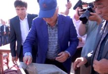 Министр культуры и спорта дал старт строительству визит-центра в Отырарском районе