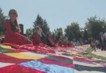 Представители книги Гиннесса официально зафиксировали рекорд в Алматы корпеше